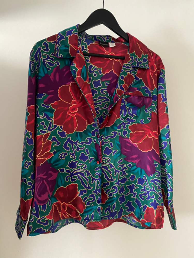 frederick's of hollywood jewel tone pj set