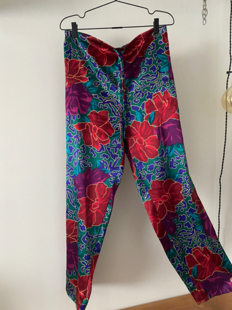 frederick's of hollywood jewel tone pj set
