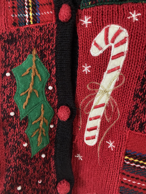designers originals studio JOY everything christmas vest