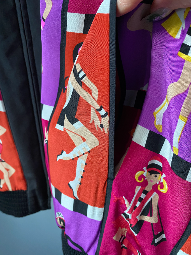bob mackie gogo girl bomber *rare*