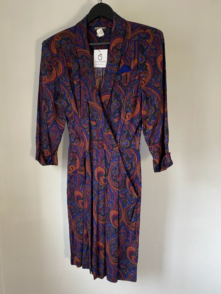 john roberts paisley moonstruck jumpsuit