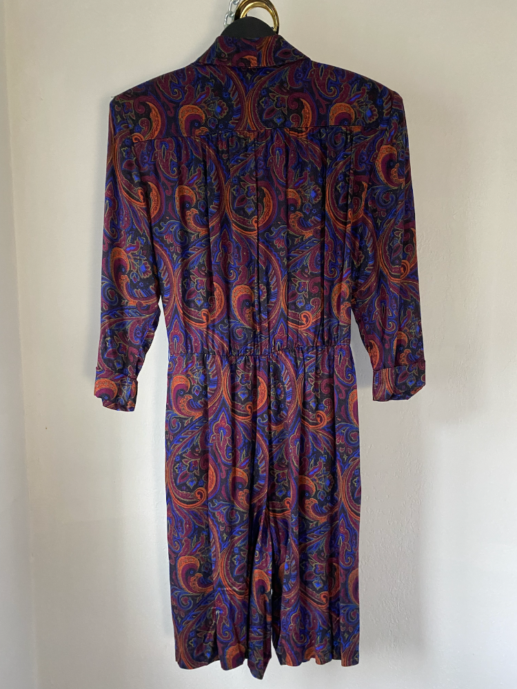john roberts paisley moonstruck jumpsuit