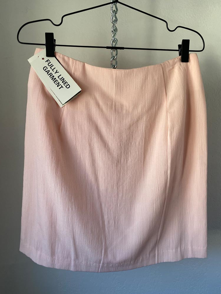 tony garment by cc magic pink skirt suit NWT