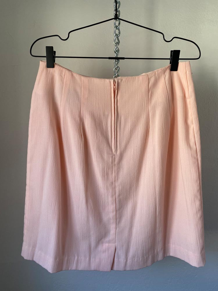 tony garment by cc magic pink skirt suit NWT