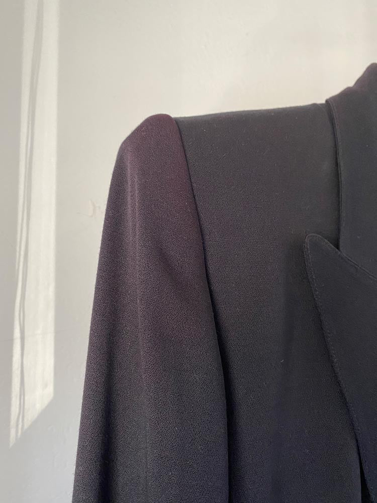caché black and gold power suit set