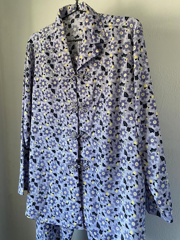 custom daisies pop art 2-piece pant set