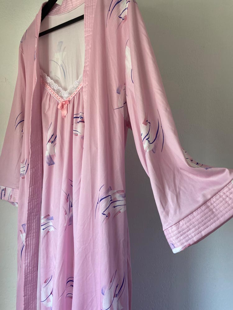 odyssey by avon 2-piece robe set