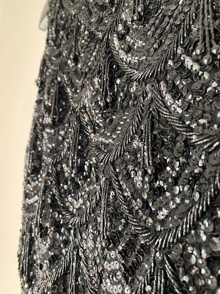 doreen loh hong kong vtg beaded flapper tank