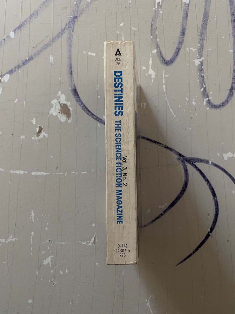 destinies vol. 3, no. 2 edited by james baen - signed