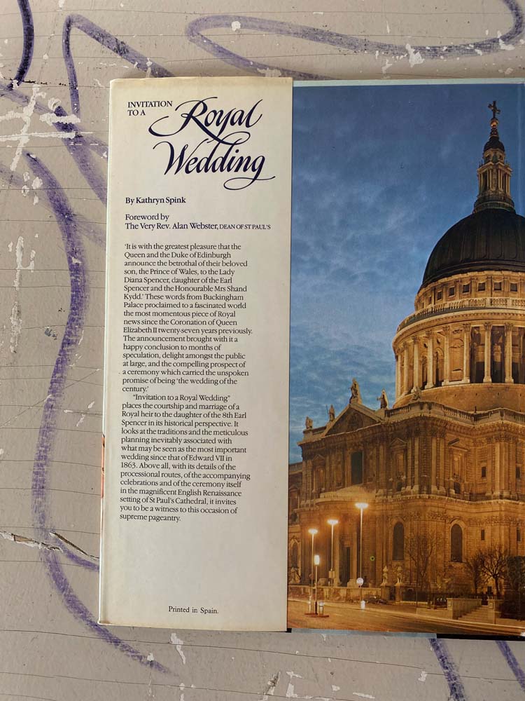 invitation to a royal wedding by kathryn spink