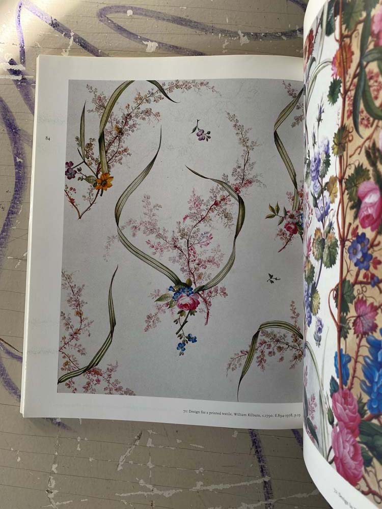 the victoria & albert museum's textile collection from 1750 to 1850