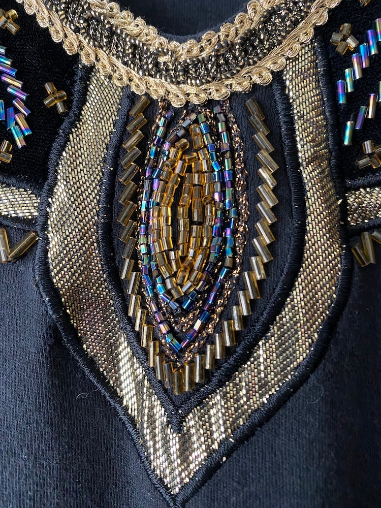 cedars olan mills bedazzled portrait top