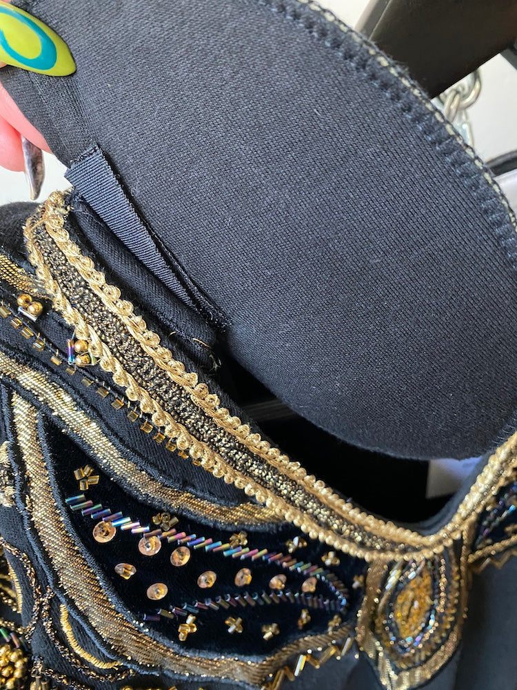 cedars olan mills bedazzled portrait top