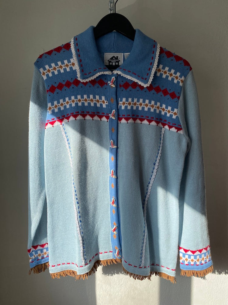 storybook knits romantic west sweater NWT