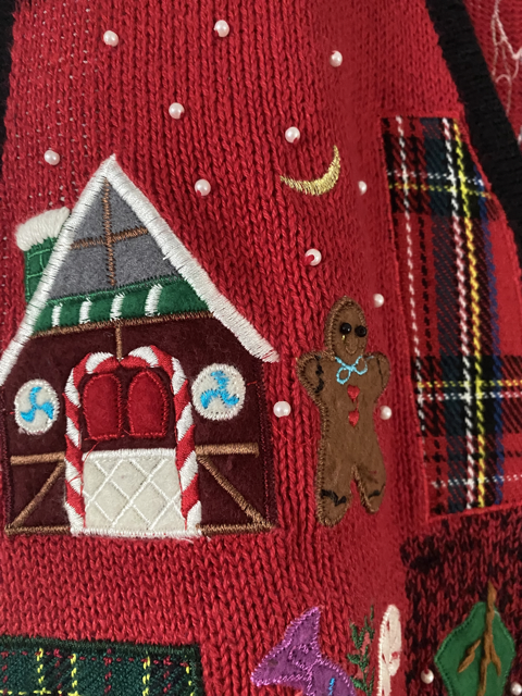 designers originals studio JOY everything christmas vest