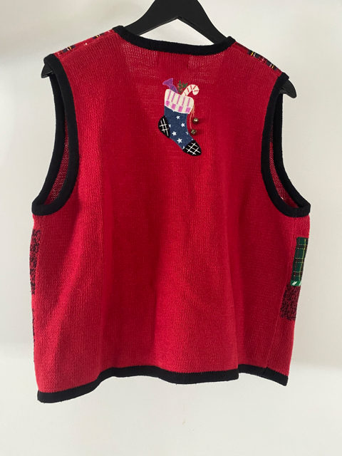 designers originals studio JOY everything christmas vest
