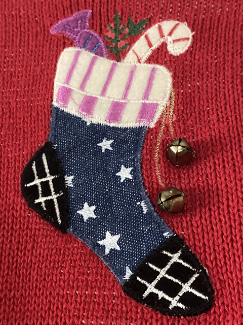 designers originals studio JOY everything christmas vest
