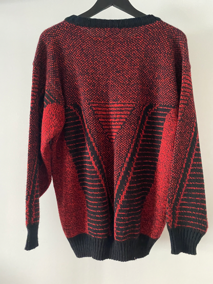 sergio valente 80s V sweater
