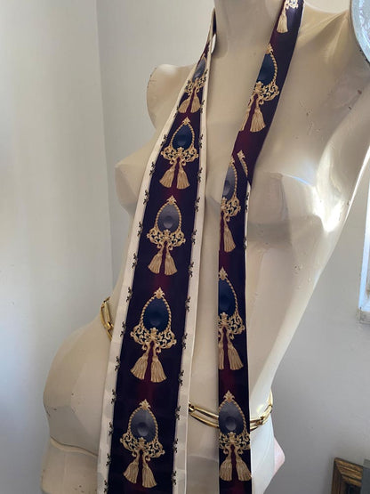 ottimo uomo royalty fee handmade 100% silk tie