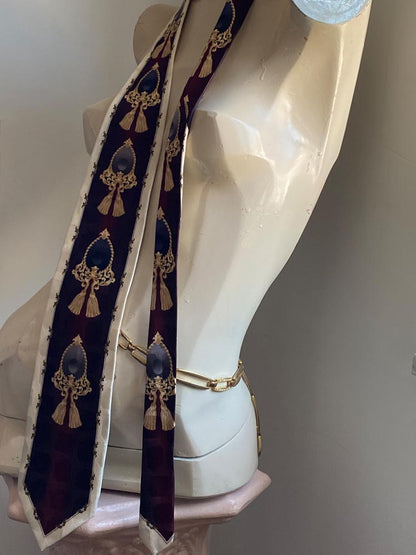 ottimo uomo royalty fee handmade 100% silk tie