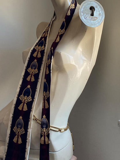ottimo uomo royalty fee handmade 100% silk tie