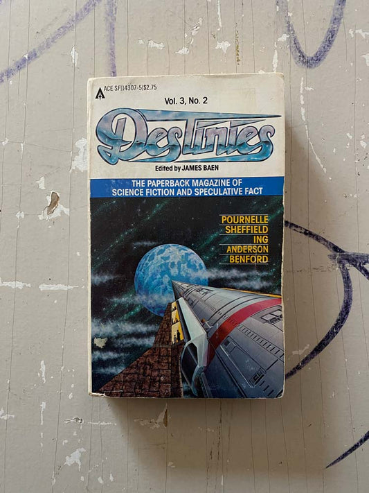 destinies vol. 3, no. 2 edited by james baen - signed