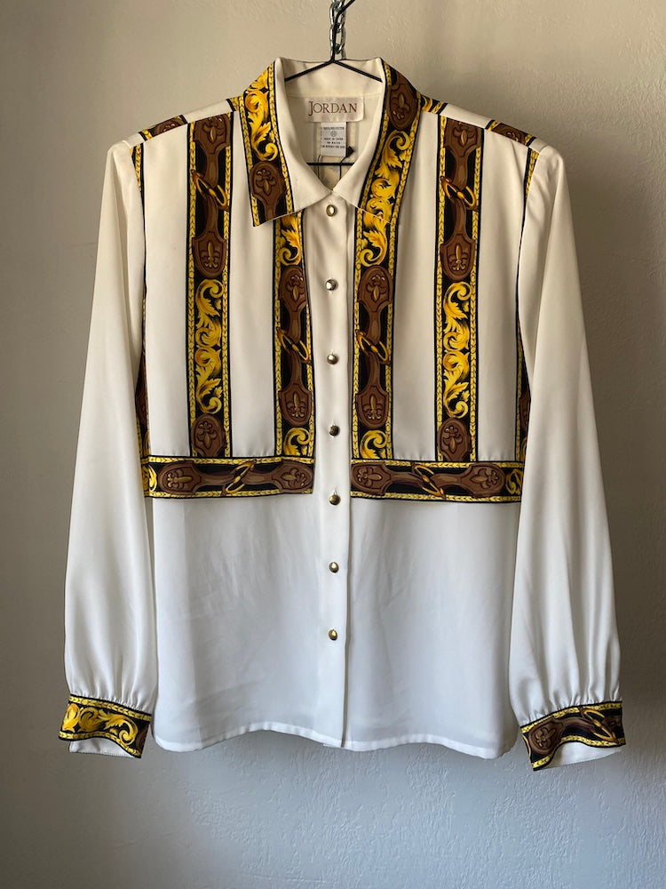 jordan baroque 90s blouse