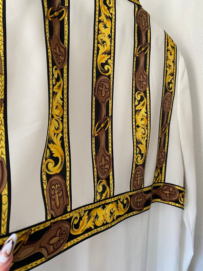 jordan baroque 90s blouse