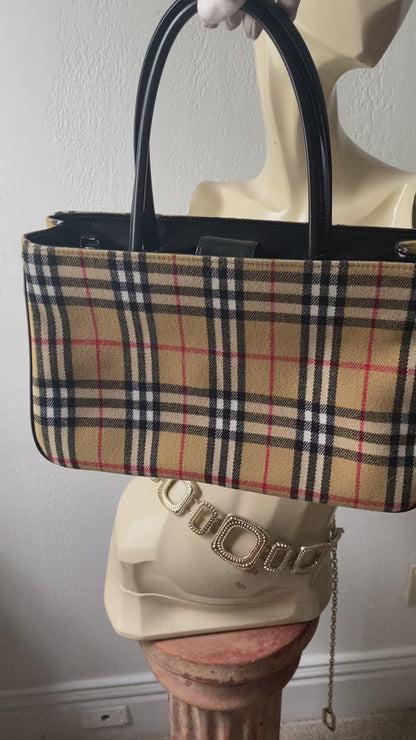 amanda smith houndstooth y2K bag